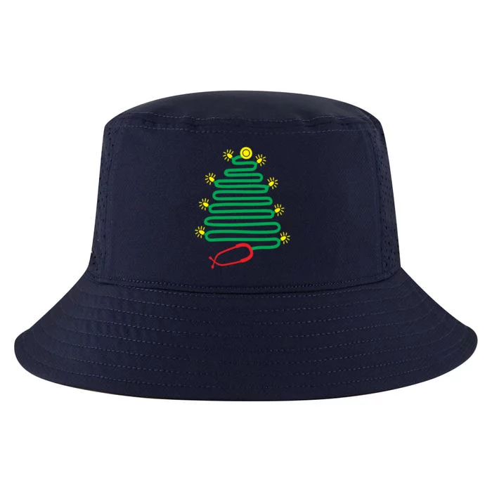 Cute Stethoscope Christmas Tree Nurse Medical Doctor Gift Cool Comfort Performance Bucket Hat