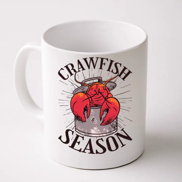 Crawfish Season Crawfish Boil Crew Cajun Lover Gift Front & Back Coffee Mug