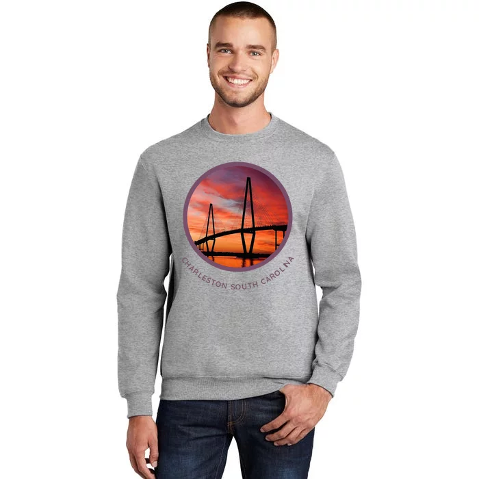 Charleston South Carolina Ravenel Bridge Tall Sweatshirt