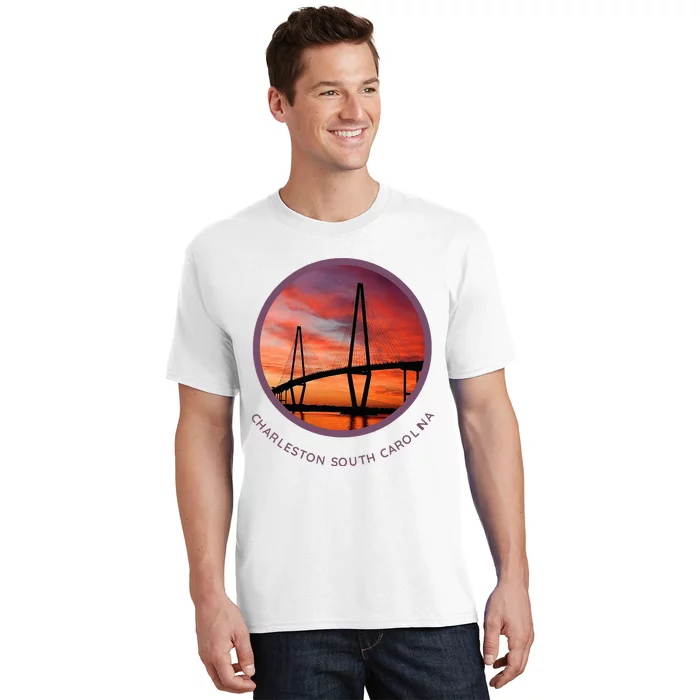 Charleston South Carolina Ravenel Bridge T-Shirt