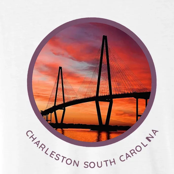 Charleston South Carolina Ravenel Bridge ChromaSoft Performance T-Shirt