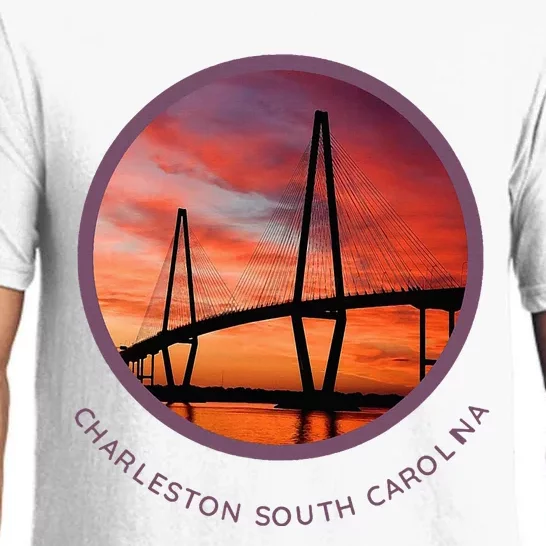 Charleston South Carolina Ravenel Bridge Pajama Set