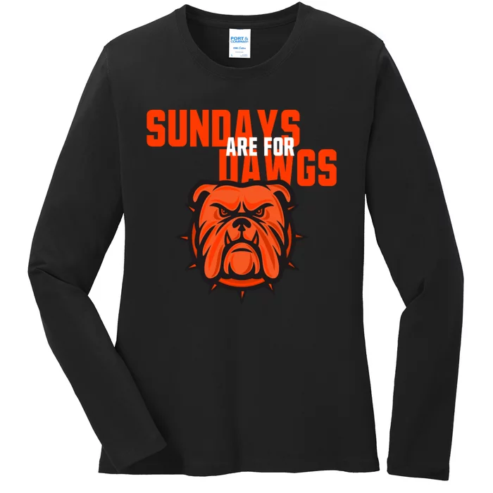 Cleveland Sundays Ladies Long Sleeve Shirt