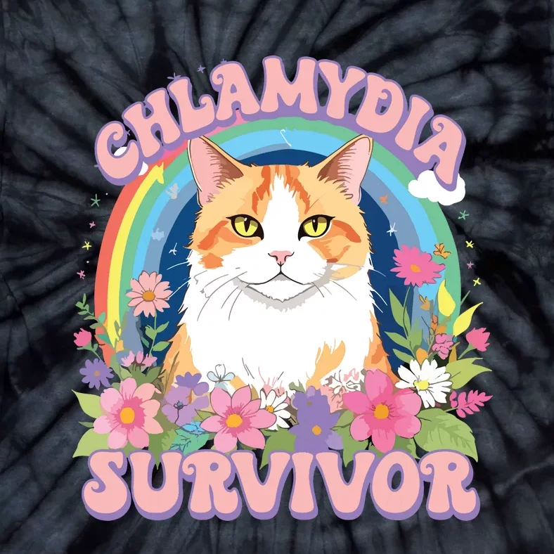 Chlamydia Survior Tie-Dye T-Shirt