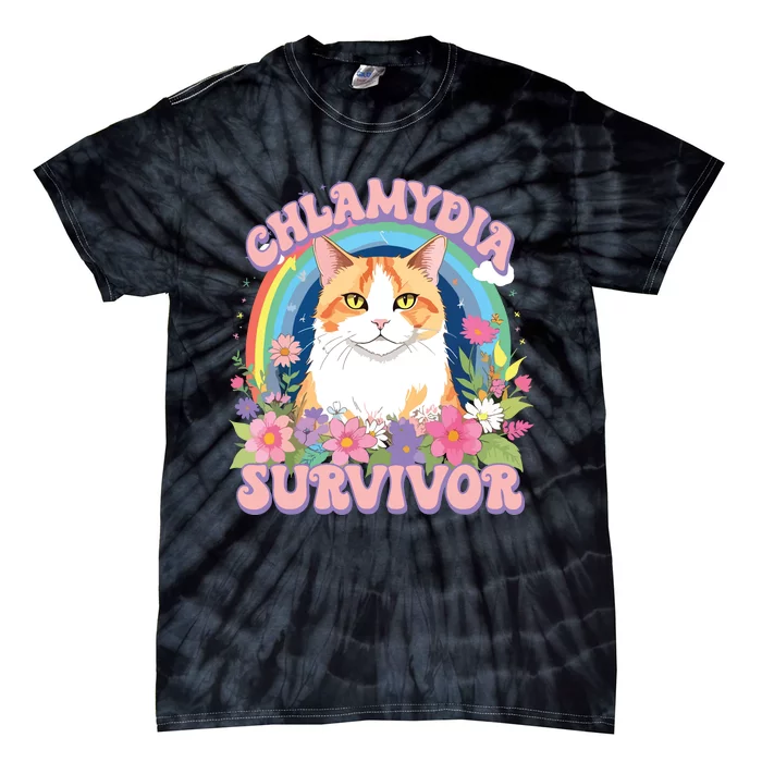 Chlamydia Survior Tie-Dye T-Shirt