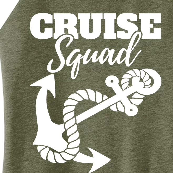 Cruise Squad Cruise Ship For Family Friends Women’s Perfect Tri Rocker Tank