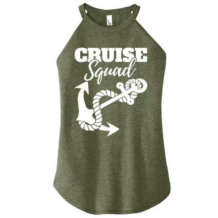 Cruise Squad Cruise Ship For Family Friends Women’s Perfect Tri Rocker Tank