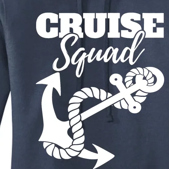 Cruise Squad Cruise Ship For Family Friends Women's Pullover Hoodie