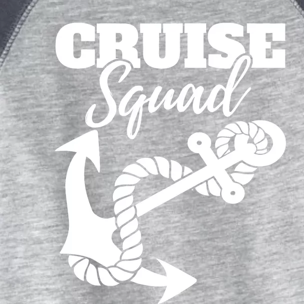 Cruise Squad Cruise Ship For Family Friends Toddler Fine Jersey T-Shirt