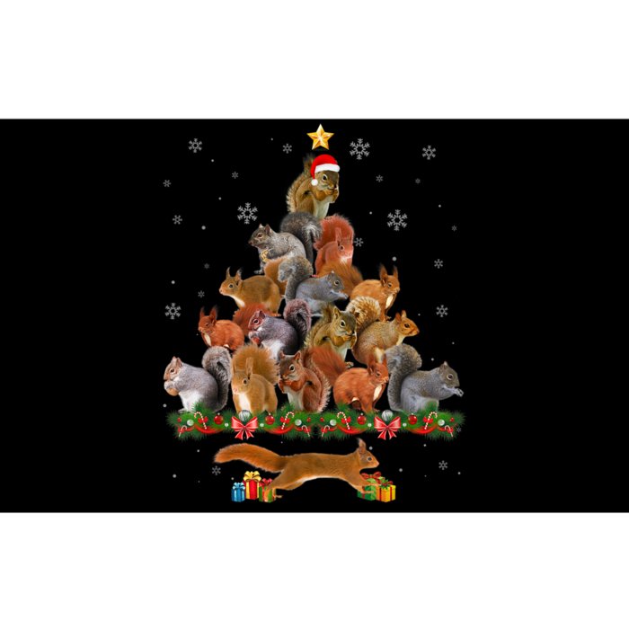 Cute Squirrel Christmas Tree Gift Decor Xmas Tree TShirt Bumper Sticker