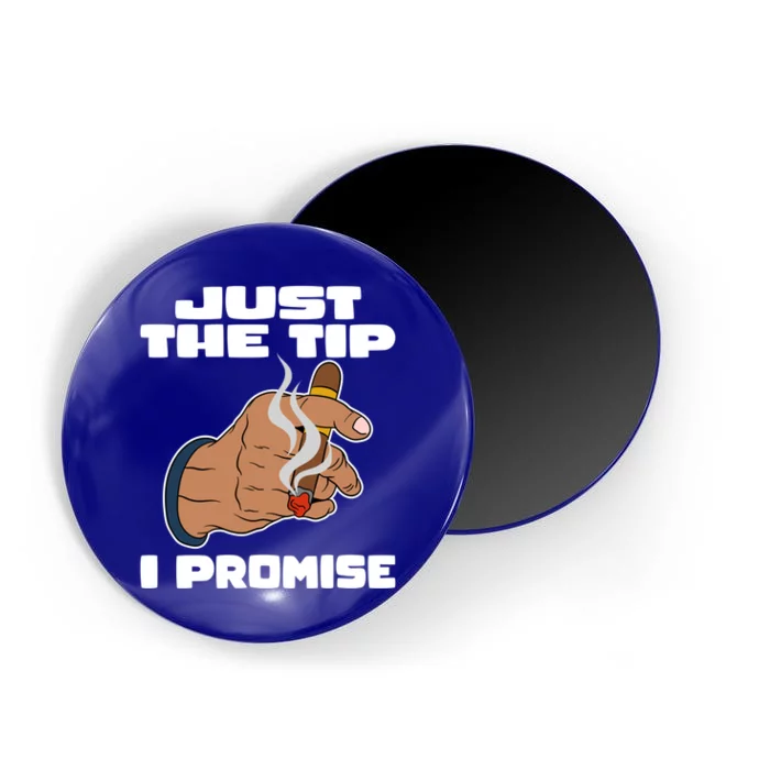 Cigar Smoker Cigar Smoking Cigars Just The Tip I Promise Gift Magnet