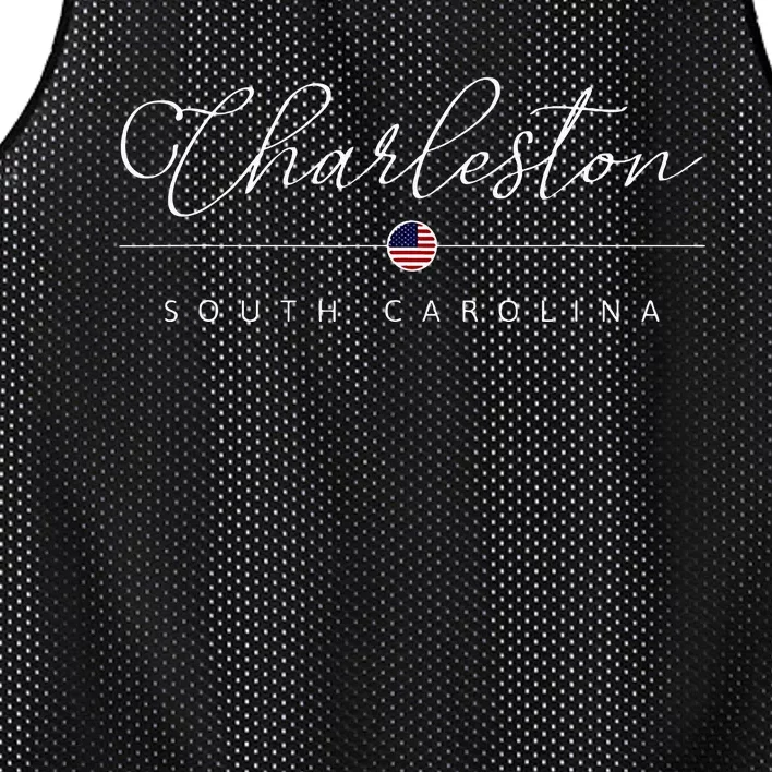 Charleston South Carolina Sc On Charleston Mesh Reversible Basketball Jersey Tank