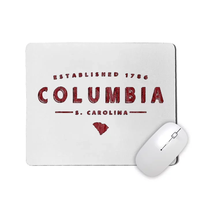 Columbia South Carolina Columbia Sc Mousepad