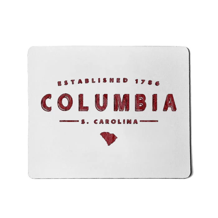 Columbia South Carolina Columbia Sc Mousepad