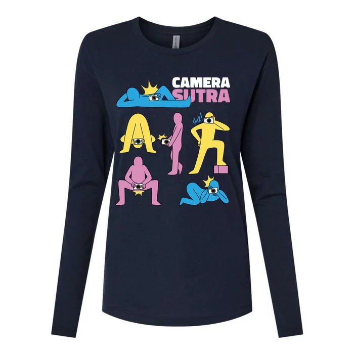 Camera Sutra Womens Cotton Relaxed Long Sleeve T-Shirt