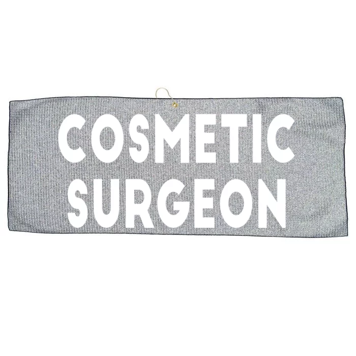 Cosmetic Surgeon Large Microfiber Waffle Golf Towel