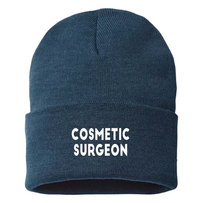 Cosmetic Surgeon Sustainable Knit Beanie