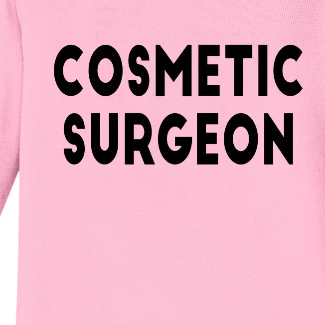 Cosmetic Surgeon Baby Long Sleeve Bodysuit