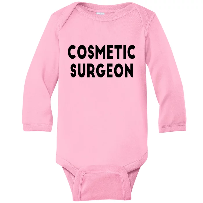 Cosmetic Surgeon Baby Long Sleeve Bodysuit