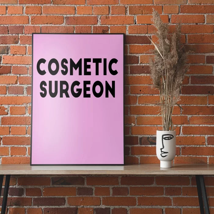 Cosmetic Surgeon Poster