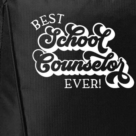 Counselor School Counselor City Backpack