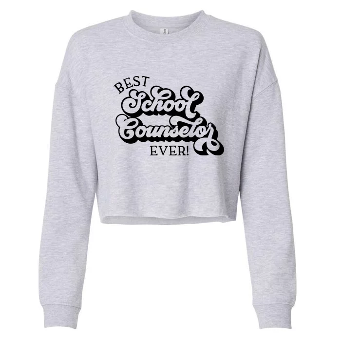 Counselor School Counselor Cropped Pullover Crew