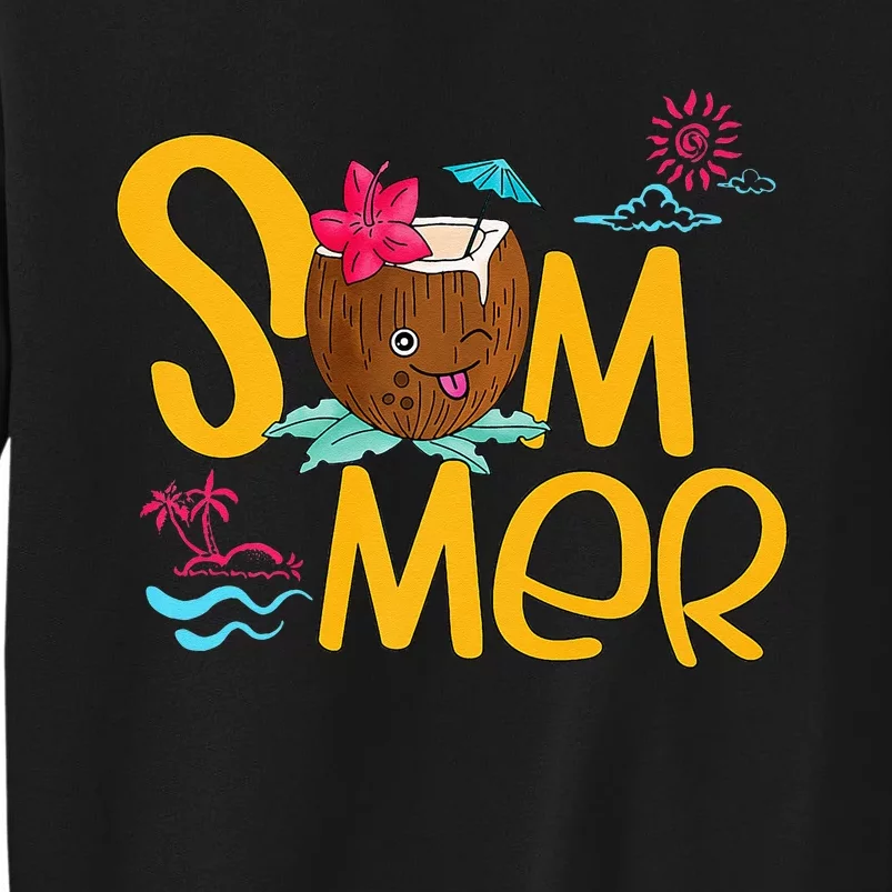 Coconut Summer Sweatshirt