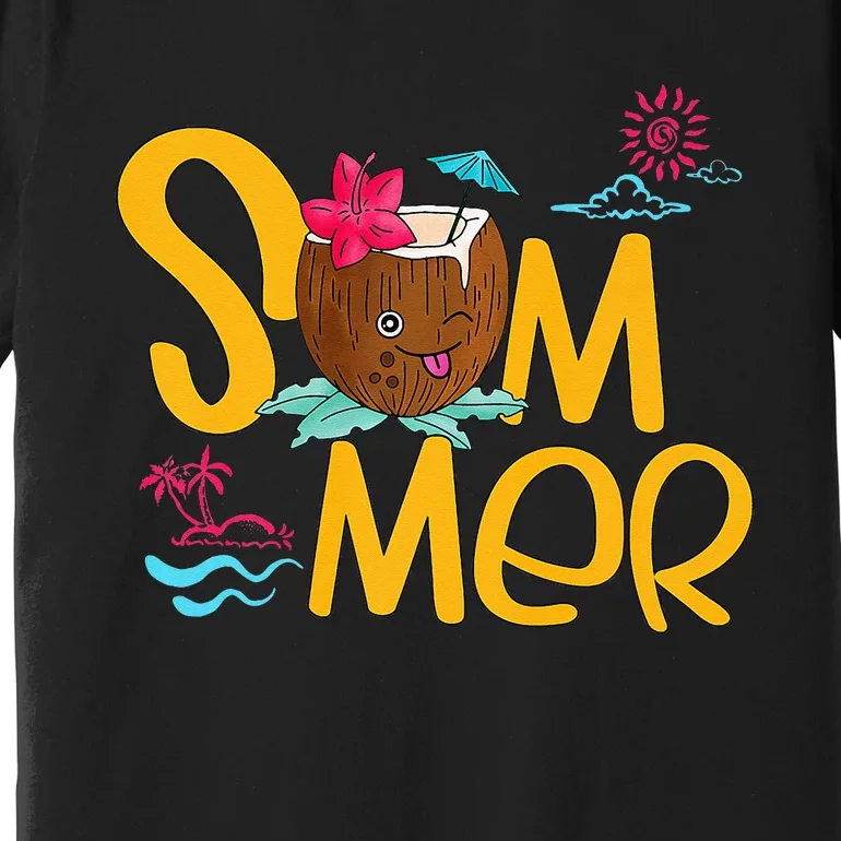 Coconut Summer Premium T-Shirt