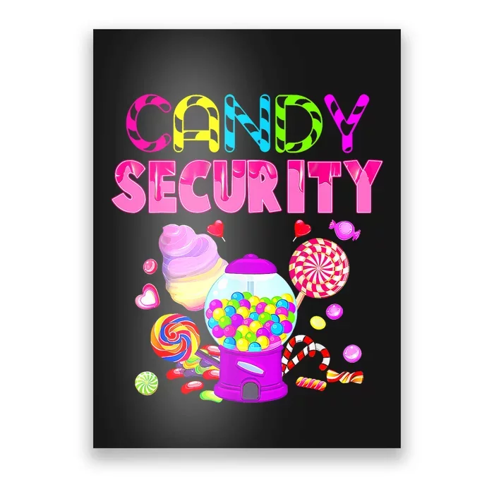 Candy Security Candyland Costume Poster