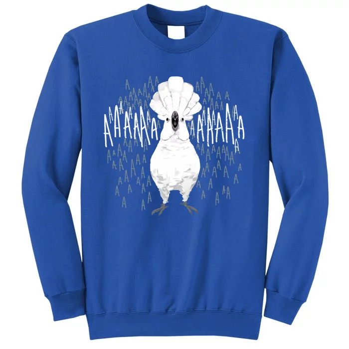 Crazy Screaming Cockatoo Gift Tall Sweatshirt