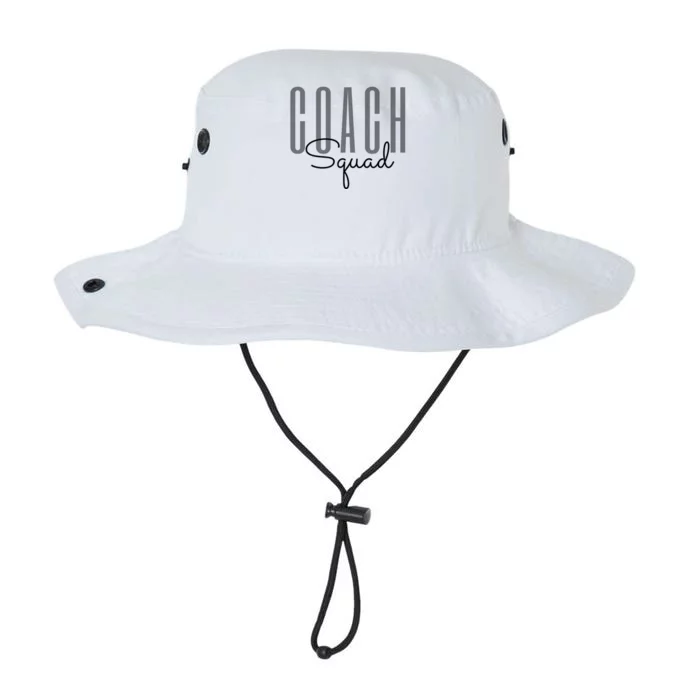 Coach Squad Coach Crew Instructional Coach Literacy Coach Funny Gift Legacy Cool Fit Booney Bucket Hat