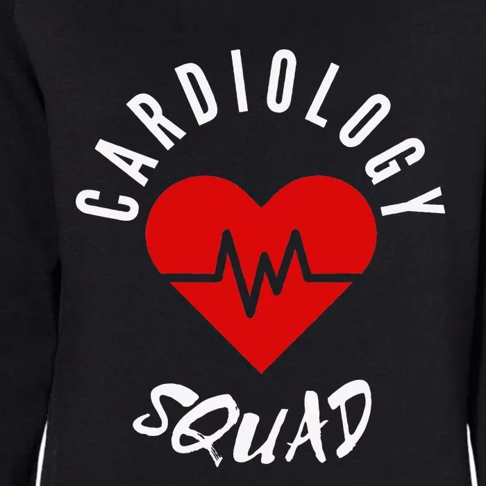 Cardiology Squad Cardiologist Heart Heart Womens California Wash Sweatshirt