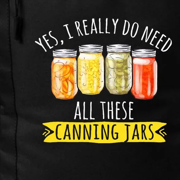 Canning Season Canning Jars Pickling Preserving Daily Commute Backpack