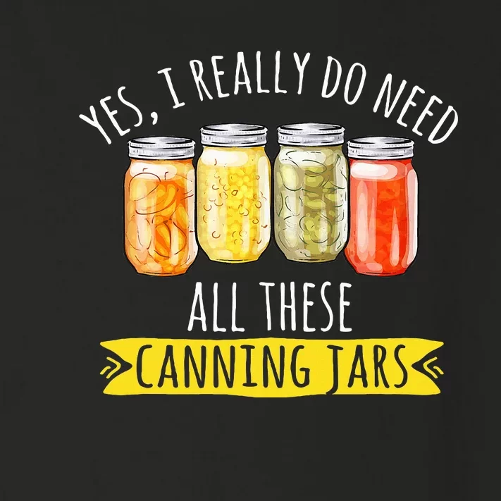 Canning Season Canning Jars Pickling Preserving Toddler Long Sleeve Shirt