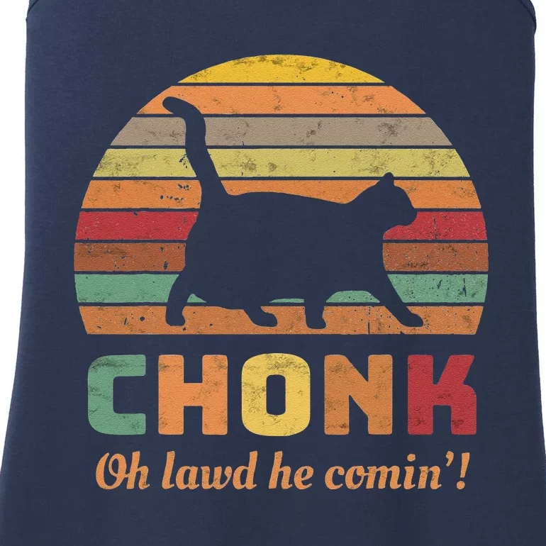 Chonk Scale Cat Meme Chonk Cat Ladies Essential Tank