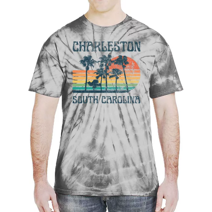 Charleston South Carolina Beach Summer Vacation Tie-Dye T-Shirt