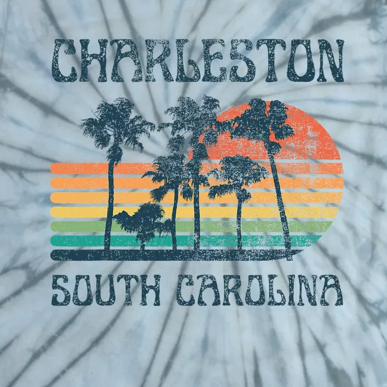 Charleston South Carolina Beach Summer Vacation Tie-Dye T-Shirt