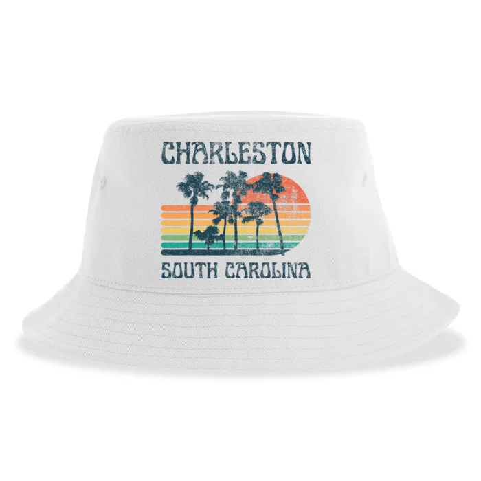 Charleston South Carolina Beach Summer Vacation Sustainable Bucket Hat