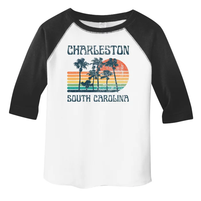 Charleston South Carolina Beach Summer Vacation Toddler Fine Jersey T-Shirt