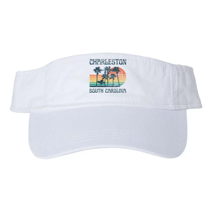 Charleston South Carolina Beach Summer Vacation Valucap Bio-Washed Visor