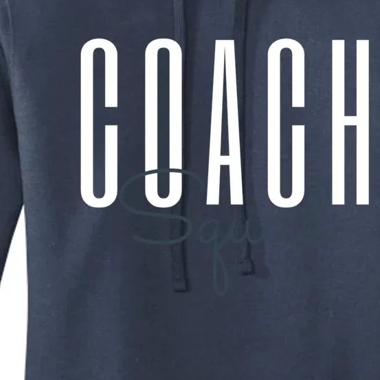 Coach Squad Coach Crew Instructional Coach Literacy Coach Gift Women's Pullover Hoodie