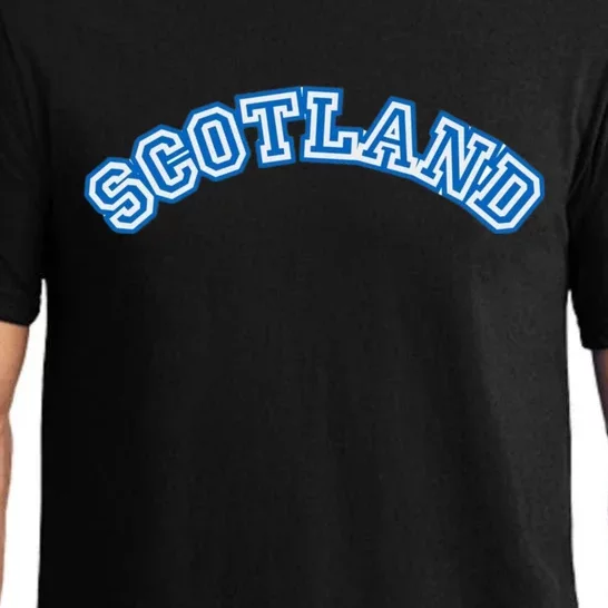 Cool Scotland Country Name Pajama Set