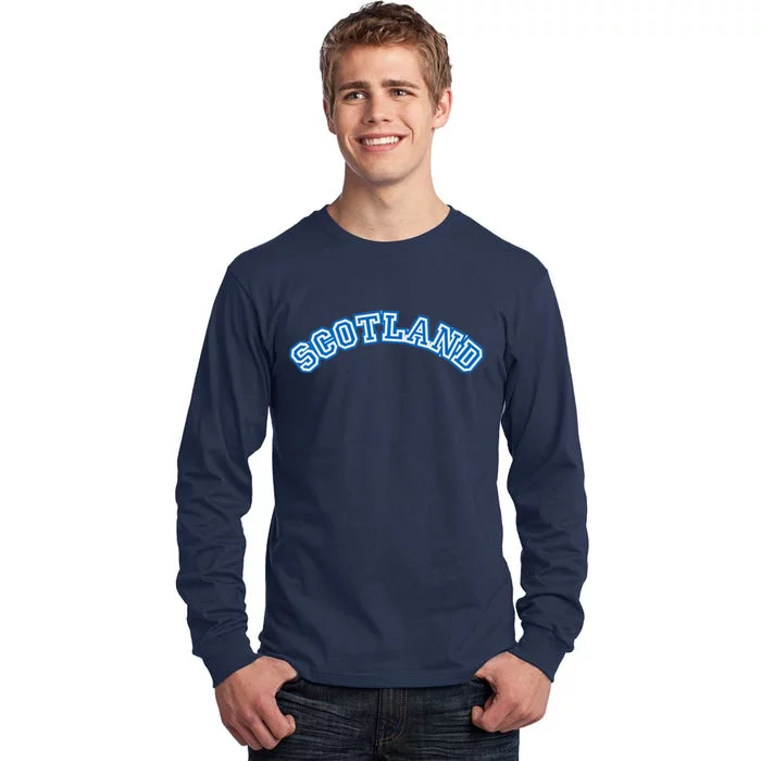 Cool Scotland Country Name Tall Long Sleeve T-Shirt