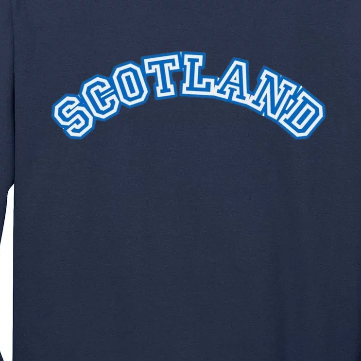 Cool Scotland Country Name Tall Long Sleeve T-Shirt