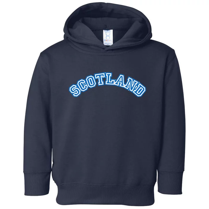 Cool Scotland Country Name Toddler Hoodie