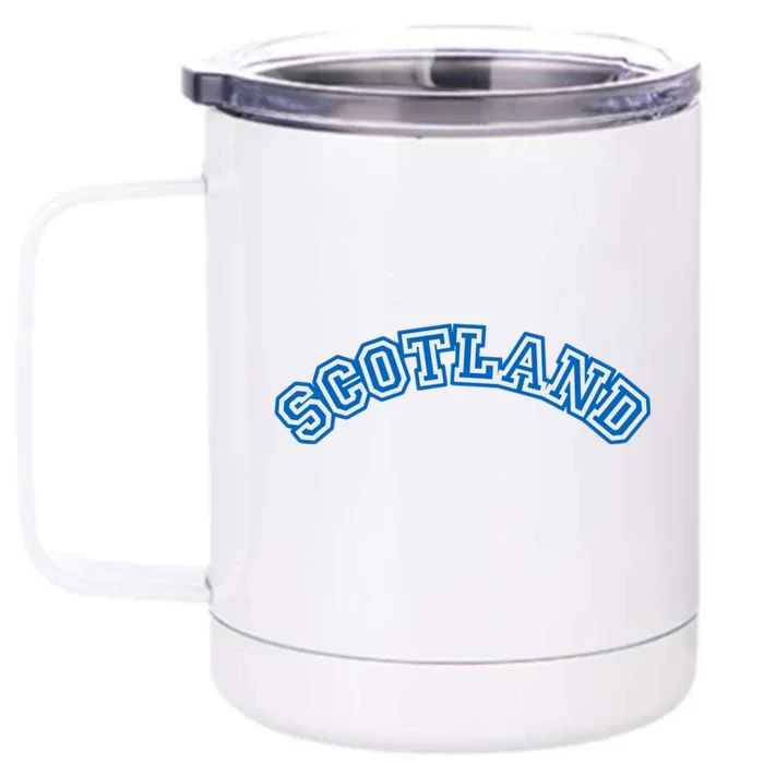 Cool Scotland Country Name Front & Back 12oz Stainless Steel Tumbler Cup