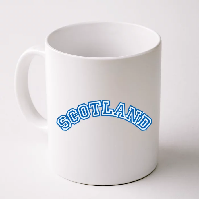 Cool Scotland Country Name Front & Back Coffee Mug