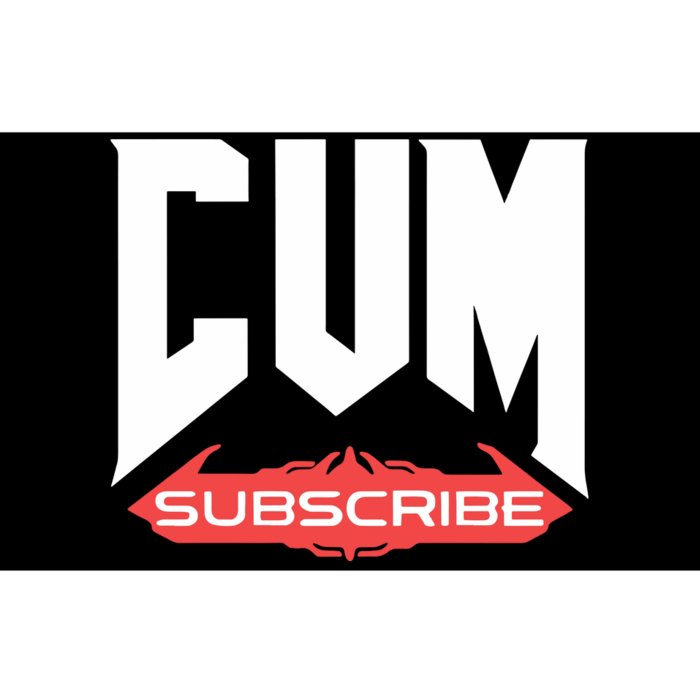 Cum Subscribe Bumper Sticker