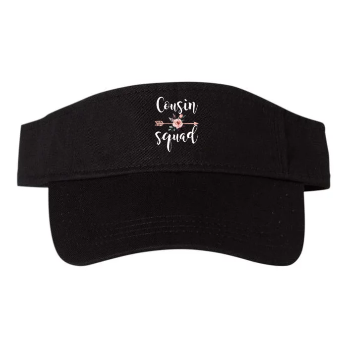 Cousin Squad Cousin Crew Nagers Team Cousin Women Valucap Bio-Washed Visor