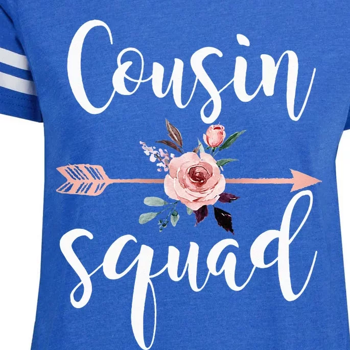 Cousin Squad Cousin Crew Nagers Team Cousin Women Enza Ladies Jersey Football T-Shirt